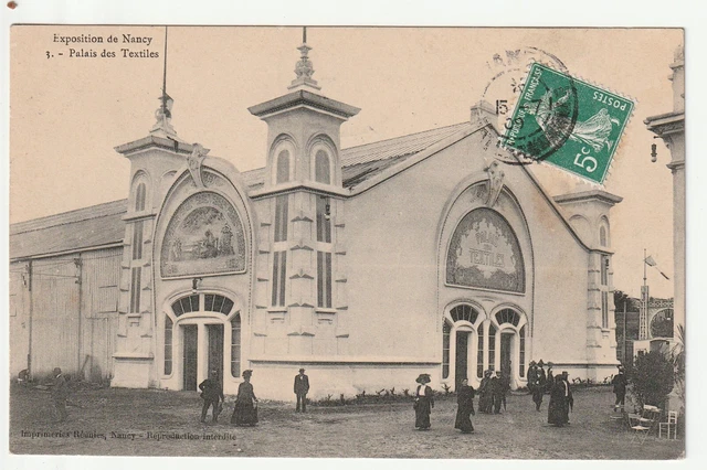 NANCY - M. & M. - CPA 54 - Exposition de Nancy 1909 - Le palais des Textiles