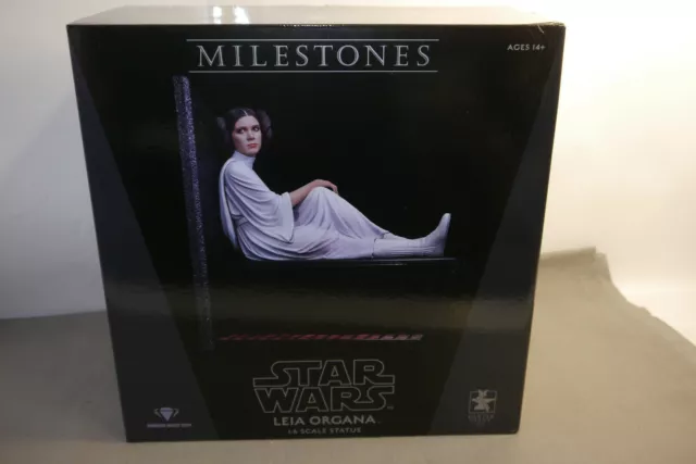 Star Wars Episodio IV Milestones Princesa Leia Organa Estatua 1/6 Gentle Giant