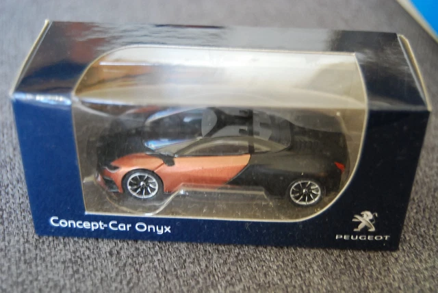 Norev 1/18 Peugeot Onyx Concept Car, Modèle Réduit En Boîte, édition Concession Peugeot