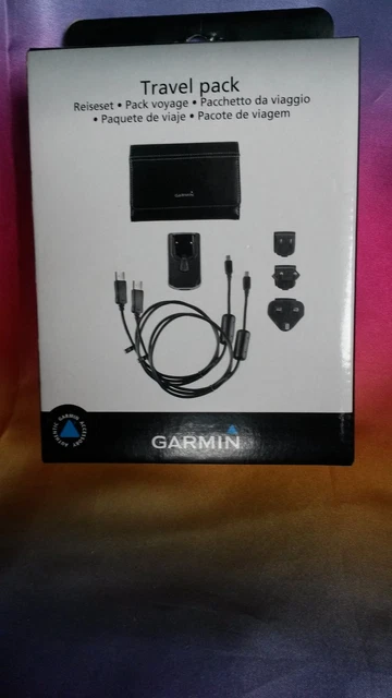 Caricabatterie da viaggio ORIGINALE GARMIN 5"" navigatore satellitare Regno Unito, Stati Uniti, UE. SPEDIZIONE GRATUITA