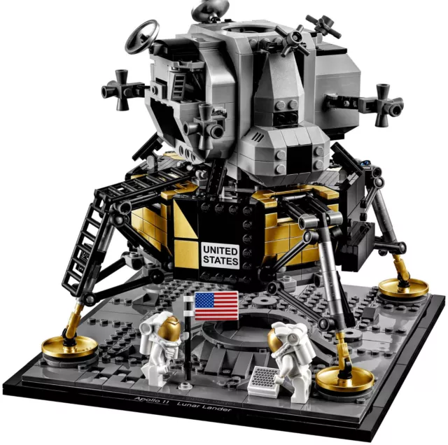 LEGO Creator Expert NASA Apollo 11 Lunar Lander Building Set (10266)