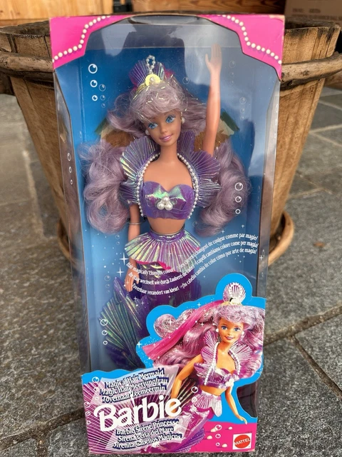 Barbie 1993 Barbie Magical Hair 1993 Mattel Barbie De 1993 Barbie Magical Hair Mermaid Doll Mattel 1993  #11570 NEW