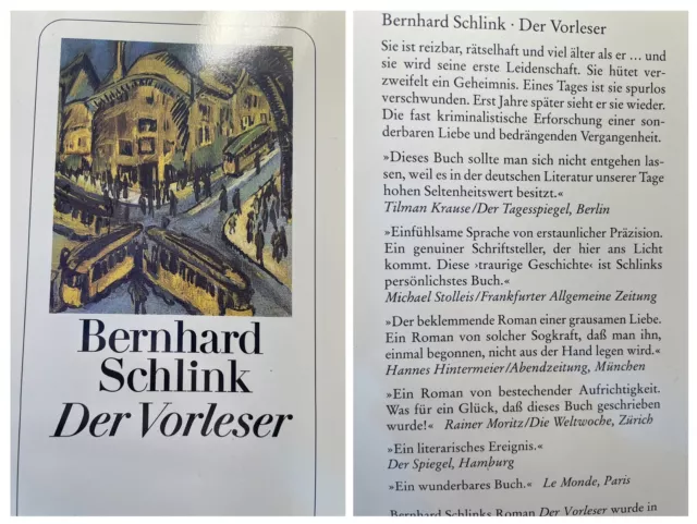 Bernhard Schlink: Der Vorleser 1997 Diogenes Verlag