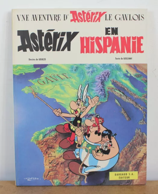 Astérix en Hispanie Uderzo et Goscinny 1969 EO Astérix le gaulois N°14