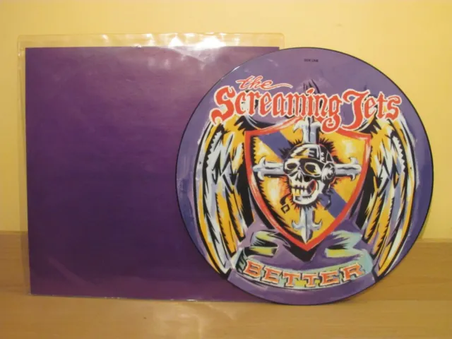 The Screaming Jets  - Better Picture Disc Vinyl Record 3