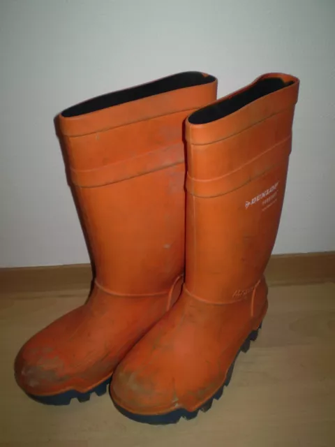 Dunlop Thermo Gummistiefel orange Gr.43