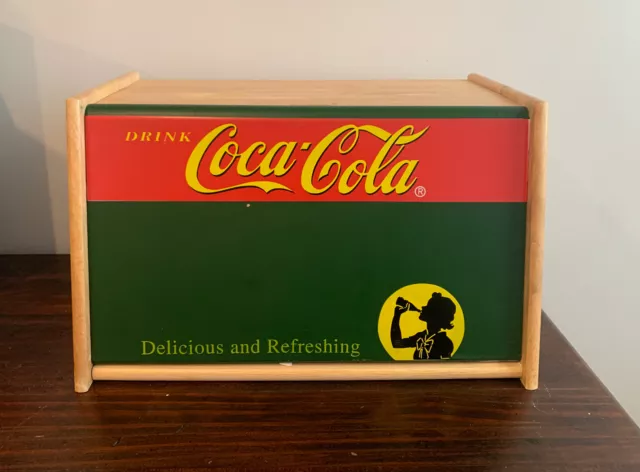 Coca-Cola “Drink Coca-Cola”  Kitchen Bread Box-Nostalgic