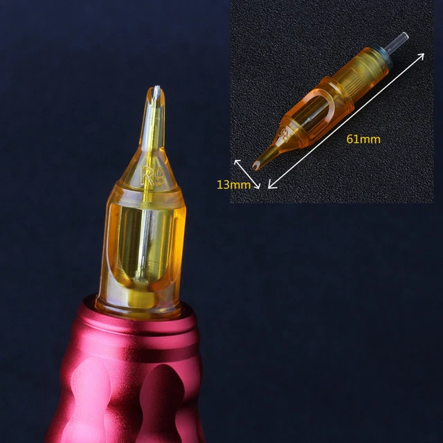 10,20,40,60,100 pcs Sterile Disposable Tattoo Needle Cartridges RL,RS,M1,RM 2