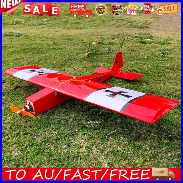 DIY RADIO CONTROL Plane Unassembled Balsawood Electric Aircraft RC