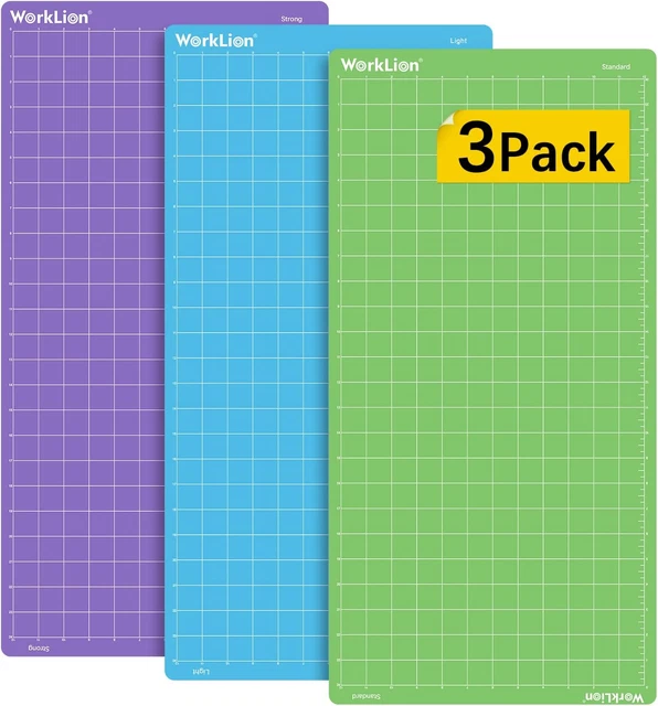 WORKLION Schneidematte 12x24 für Cricut: Cricut Explore One/Air/Air 2/Maker klebrig