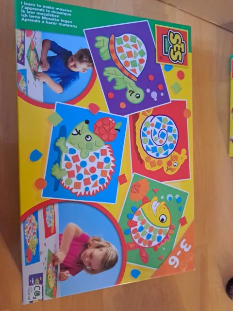 kreativset kinder SES 3 -6 Jahren Ich lerne Mosaike legen  NEU OVP