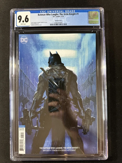 BATMAN WHO LAUGHS Grim Knight #1 CGC 9.6 Dell'Otto Variant DC Comics ...