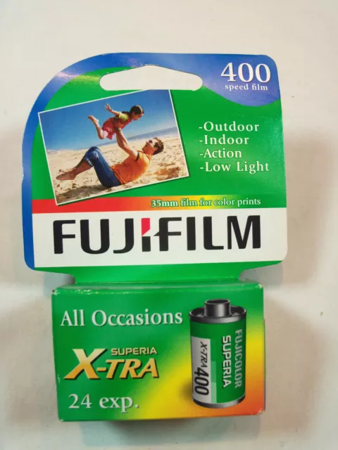 FujiFilm Fuji Film Superia X-Tra 400 Speed Film 1 Roll 24 Expo EXP 12/2009
