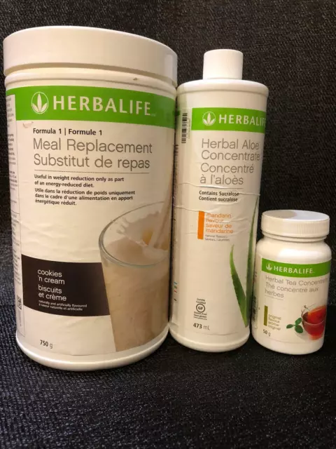 Herbalife Protein Shake 750 g & Herbal Tea Concentrate  50ml  & Aloe - FREE SHIP