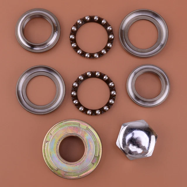 Honda Atc 70 Parts Steering Stem Bearing Nut & Race Set For Honda - Foto 5