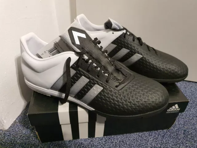 ⭐adidas ACE 15+ Primeknit Fußballschuhe CG Limited schwarz/silber/weiß AQ3920