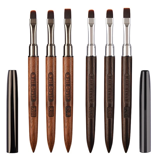 1PC Nail Painting Brush UV Gel Extension Quick Building Drawing Pen Tool