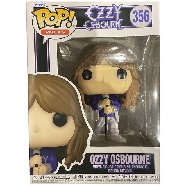 FUNKO POP! ROCKS - Ozzy Osbourne Glitter Vinyl Figure #356 NIB In Stock Now