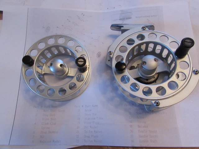 EXCELLENT AIRFLO BALANCE 79 7/9 trout fly fishing reel + 2 spools ...  114.98 - PicClick UK
