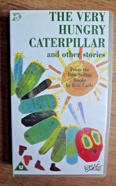 VHS VIDEO THE Very Hungry Caterpillar and other stories Eric Carle EUR ...