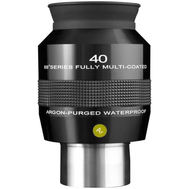 40mm Explore Scientific 2" 68-deg Telescope eyepiece Super Wide 68 degrees 40 mm