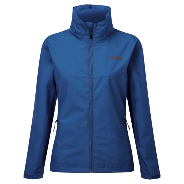 Gill Womens Pilot Inshore Sailing Jacket 2023 - Atlantic Blue IN88JW