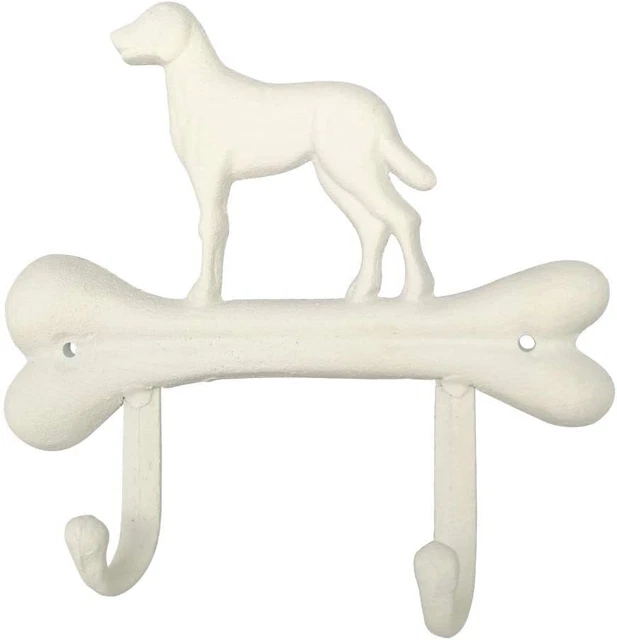 Comfy Hour Antique and Vintage Animal Collection Cast Iron Dog On Bone Double