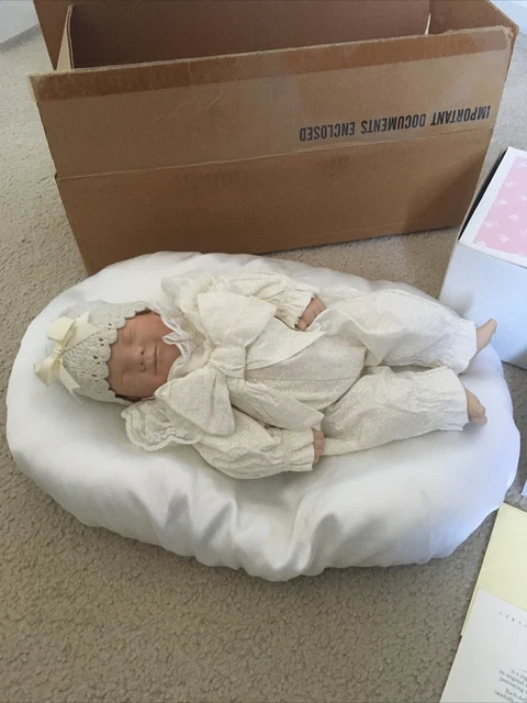 “Good as Gold” PORCELAIN BABY DOLL GIFTS FROM HEAVEN BY Barbara Prusseit 1996