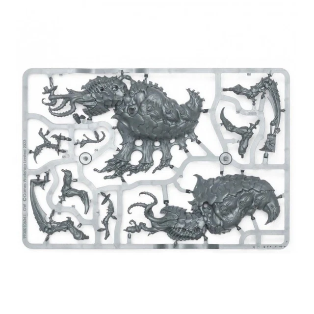 5 Barbgaunts Sprue Tiranidi Leviathan Warhammer - Foto 3