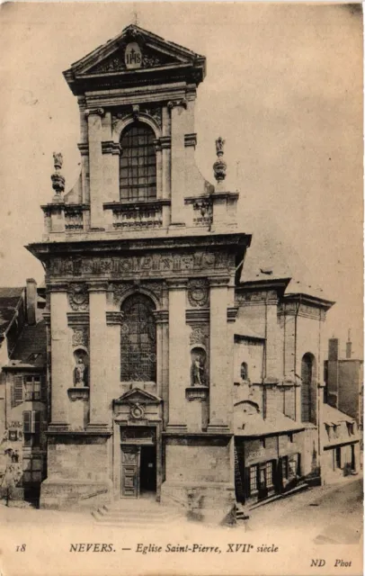 CPA AK NEVERS - Église St-PIERRE XVII siecle (456479)