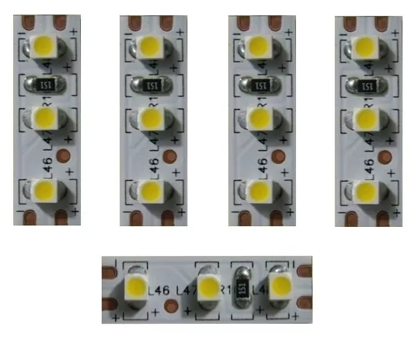 MINI LED Hausbeleuchtung weiß 2,5cm Gebäude Häuser Waggons Autos 5 Stück S355