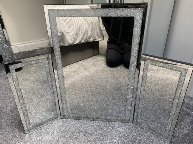 Glass Dressing Table Mirror