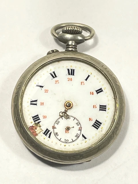 MOUVEMENT DE MONTRE Gousset A Coq romilly Paris EUR 49,00 - FR