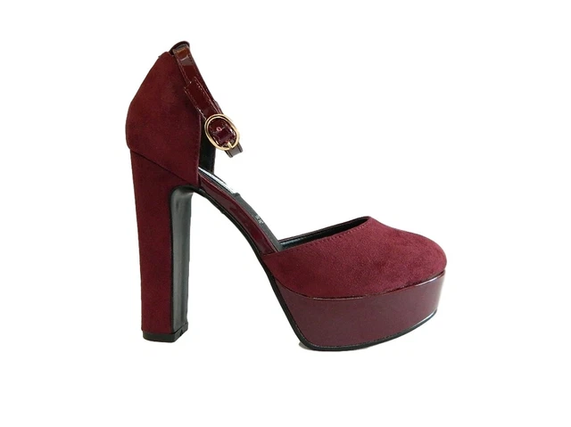 Scarpe tacco alto bordeaux outlet