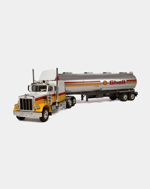 Camion Miniature Peterbilt 359 Citerne Shell - Échelle 1/43