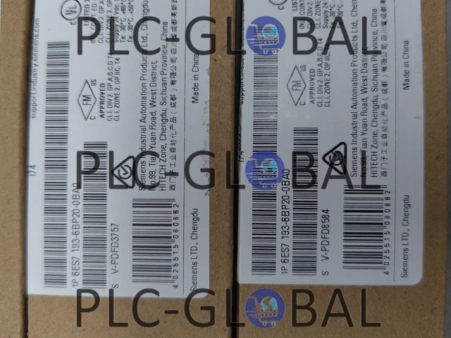 NEW 6ES7 193-6BP20-0BA0 Module in Box Factory Sealed SIEMENS 6ES7193-6BP20-0BA0