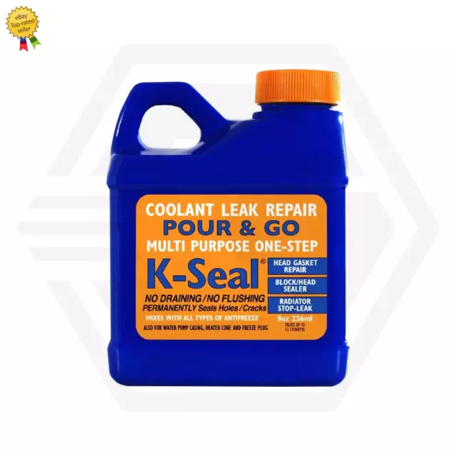 K-Seal Permanent Coolant Leak Repair Head Gaskets Radiators Cooling System 236ml