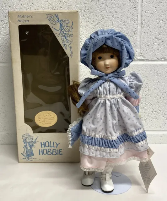 Holly Hobbie Childhood Memories Mother’s Helper 12” Doll / Gorham