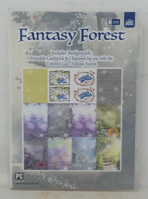 My Craft Studio - Fantasy Forest (Click Print Go CD ROM)
