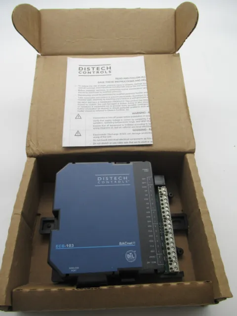 Distech CDIB-103X-01 ECB-103 Bacnet Programmabile Controller, 4UI 4DO 2UO Nob