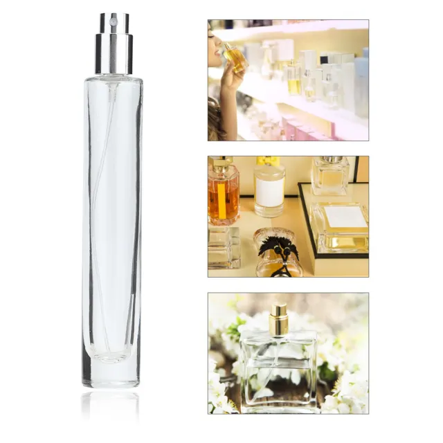30ml Portable Glass Empty Spray Bottle Perfume Cosmetics Refill Container Fo NDE