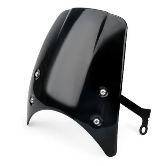 1 Set Universal Motorcycle Bike ATV Windshield Windscreen w/Mount Bracket