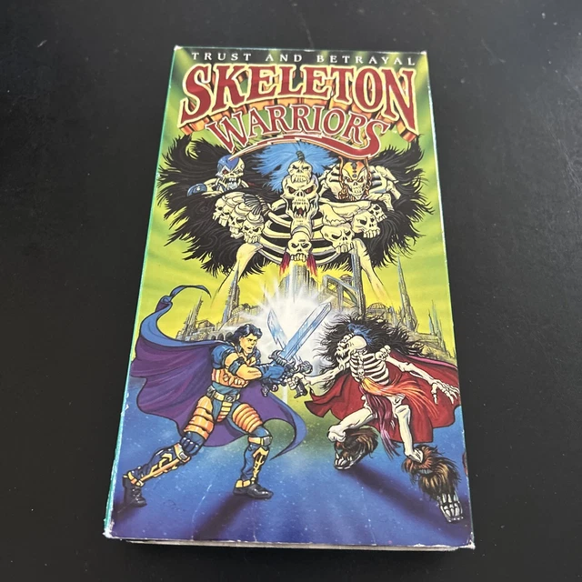 SKELETON WARRRIORS Trust And Betrayal VHS tested 30 BMG Video 15 skeleton-warrriors-trust-and-betrayal-vhs-tested-30-bmg-video-15