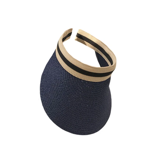 Wide Sun Visor Rattan Wicker Tenis Para Niñas Cappy Hat Girl