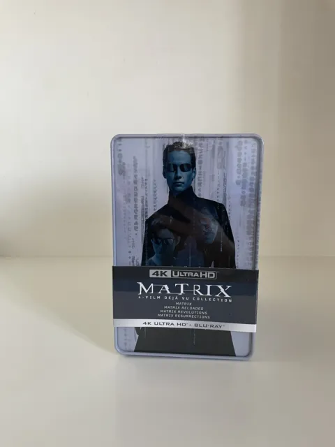 The Matrix : 4 Film Collection - Exclusive 4K + Blu Ray Box Set - New Sealed