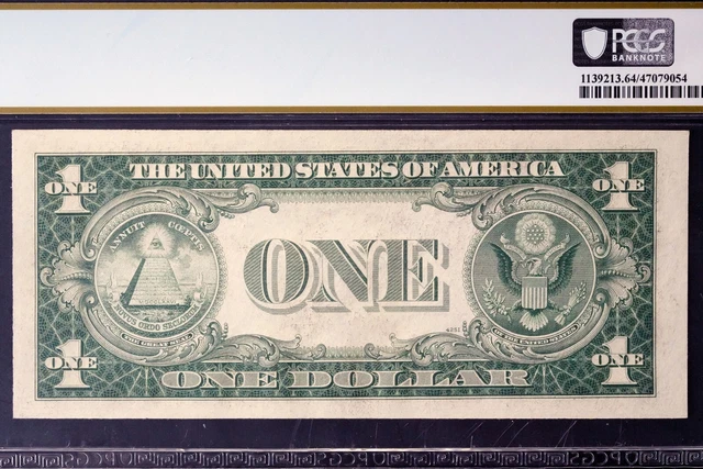 1935C $1 Silver Certificate Fr 1612 PCGS Choice Unc 64 PPQ I-E Block Dollar Note 3