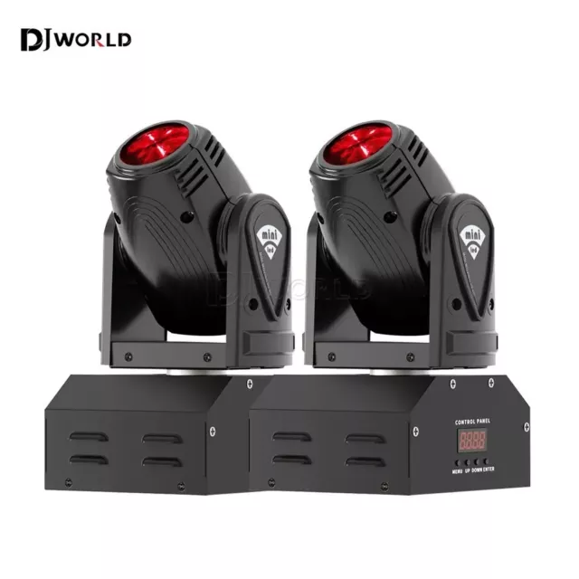 Pack 2 Luces Discoteca Led 10W, Luces De Escenario Dj Cabina Dj