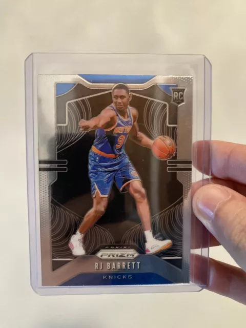 RJ Barrett 2019-20 Panini Prizm #250 Rookie Base New York Knicks RC