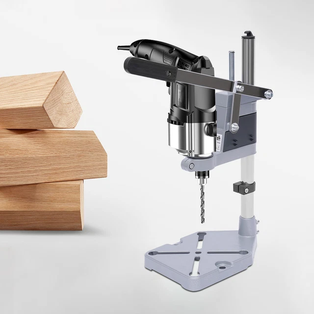 Drill Press Table DIY Workbench Pillar Clamp Drilling Tool Floor Drill Presses