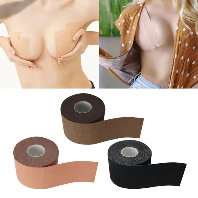 1 Roll 2.5M/5M Women Breast  rod Body Invisible  Tape   Body Sticky Tape for